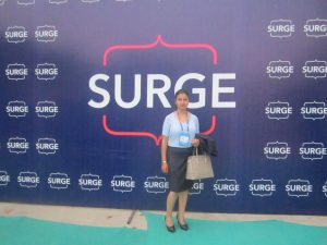 At SURGE, Bangalore, India